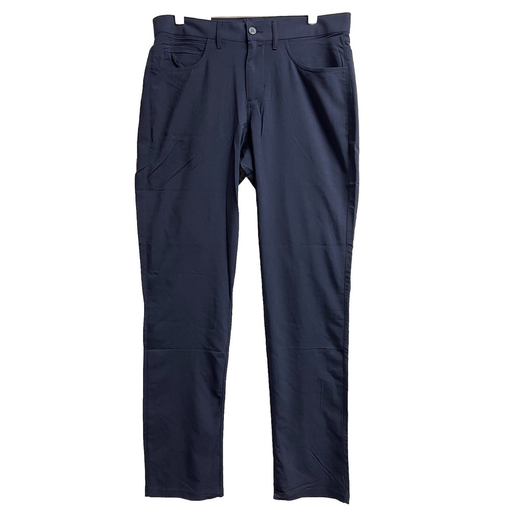 Tasc Performance Pants Mens Size‎ 32 X 34 Golf Stretch Navy Blue NWT